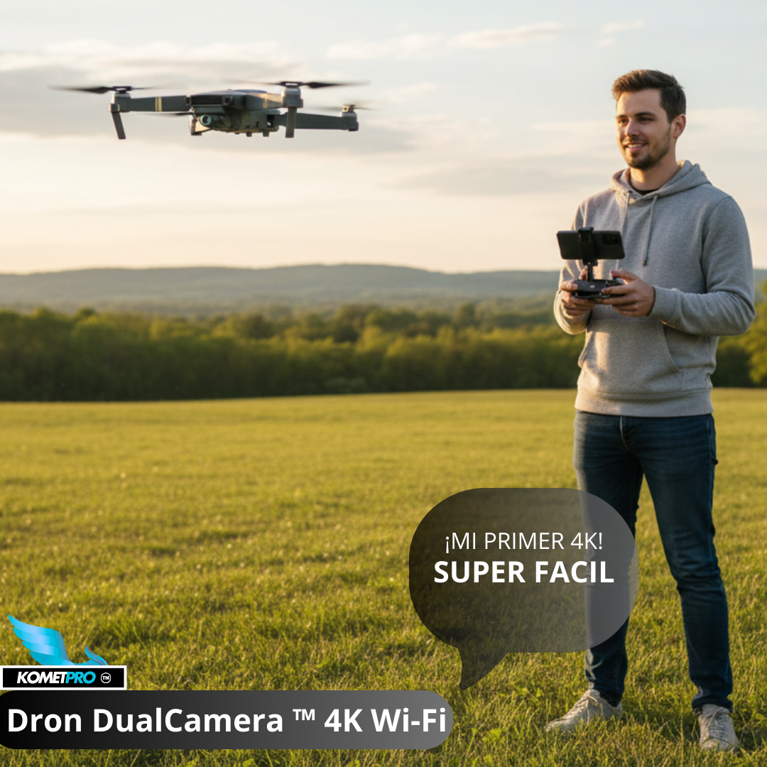 Dron DualCamera ™ 4K Wi-Fi