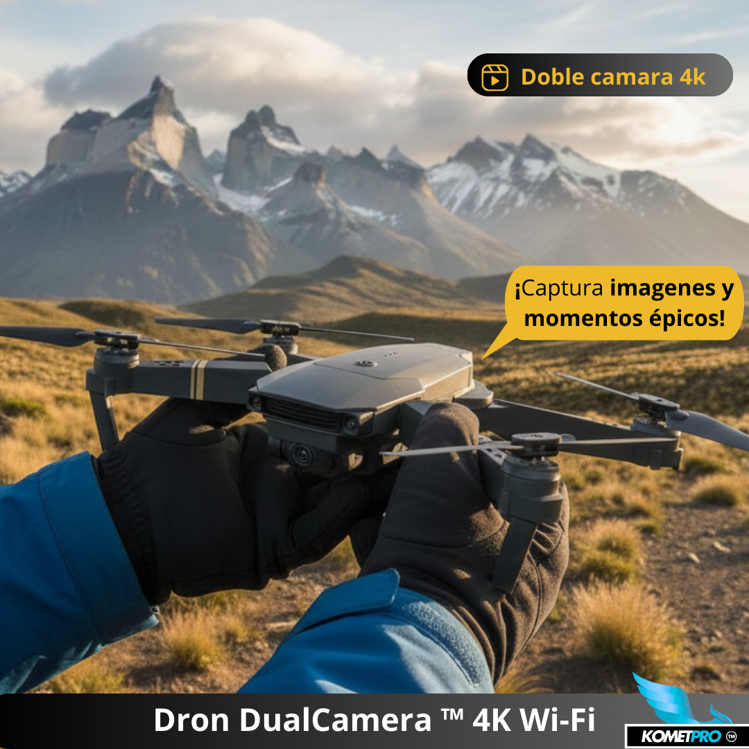 Dron DualCamera ™ 4K Wi-Fi