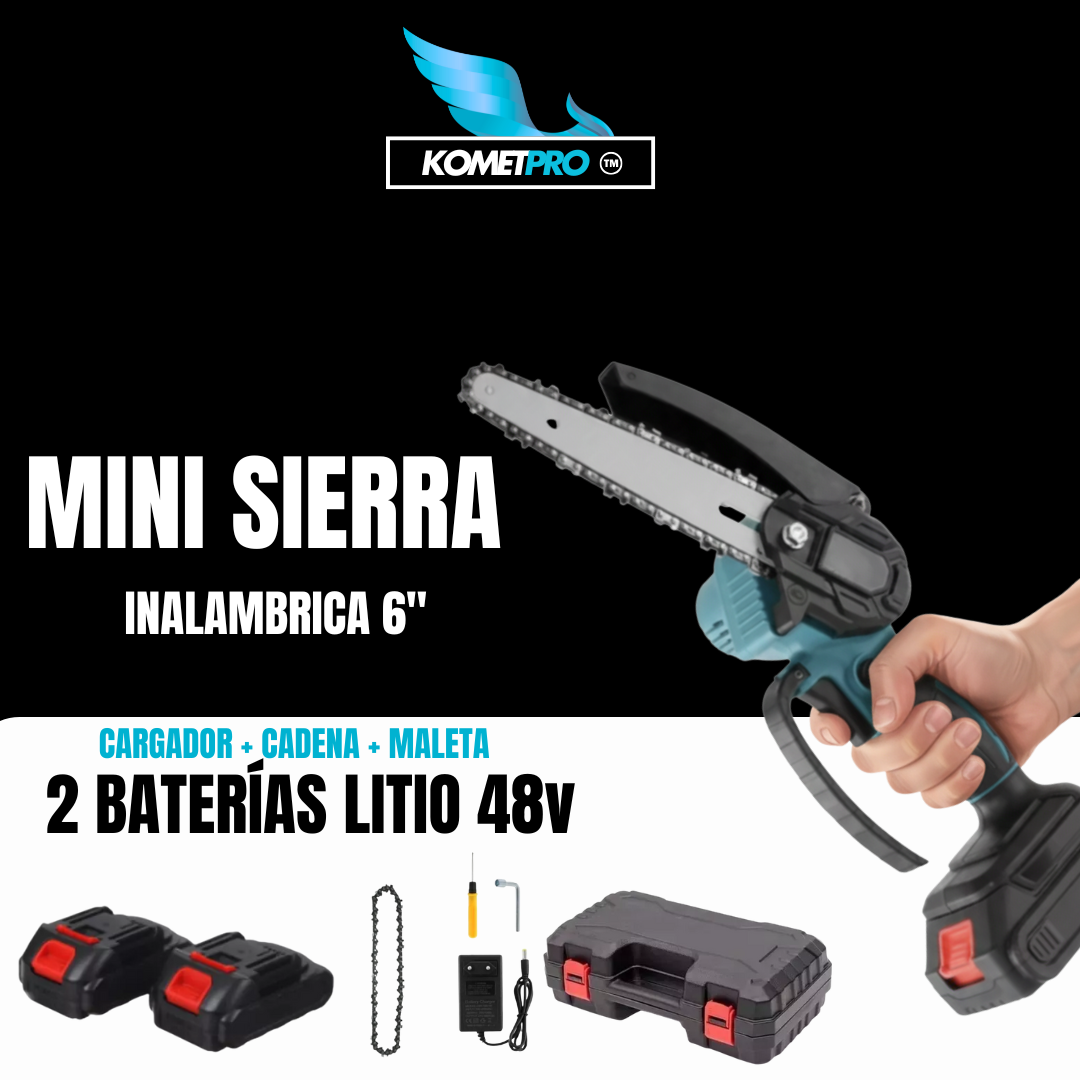 Mini Motosierra Inalámbrica