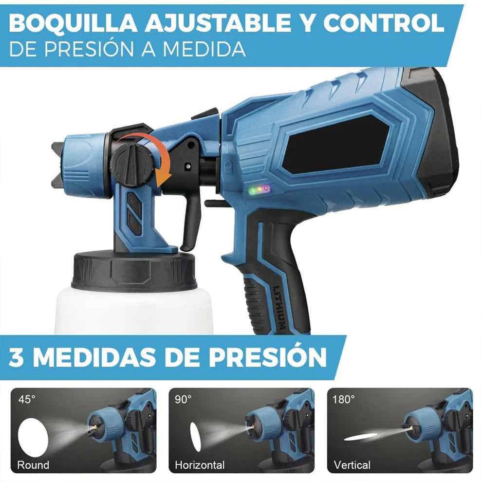 PISTOLA PINTURA INALAMBRICA 800ML